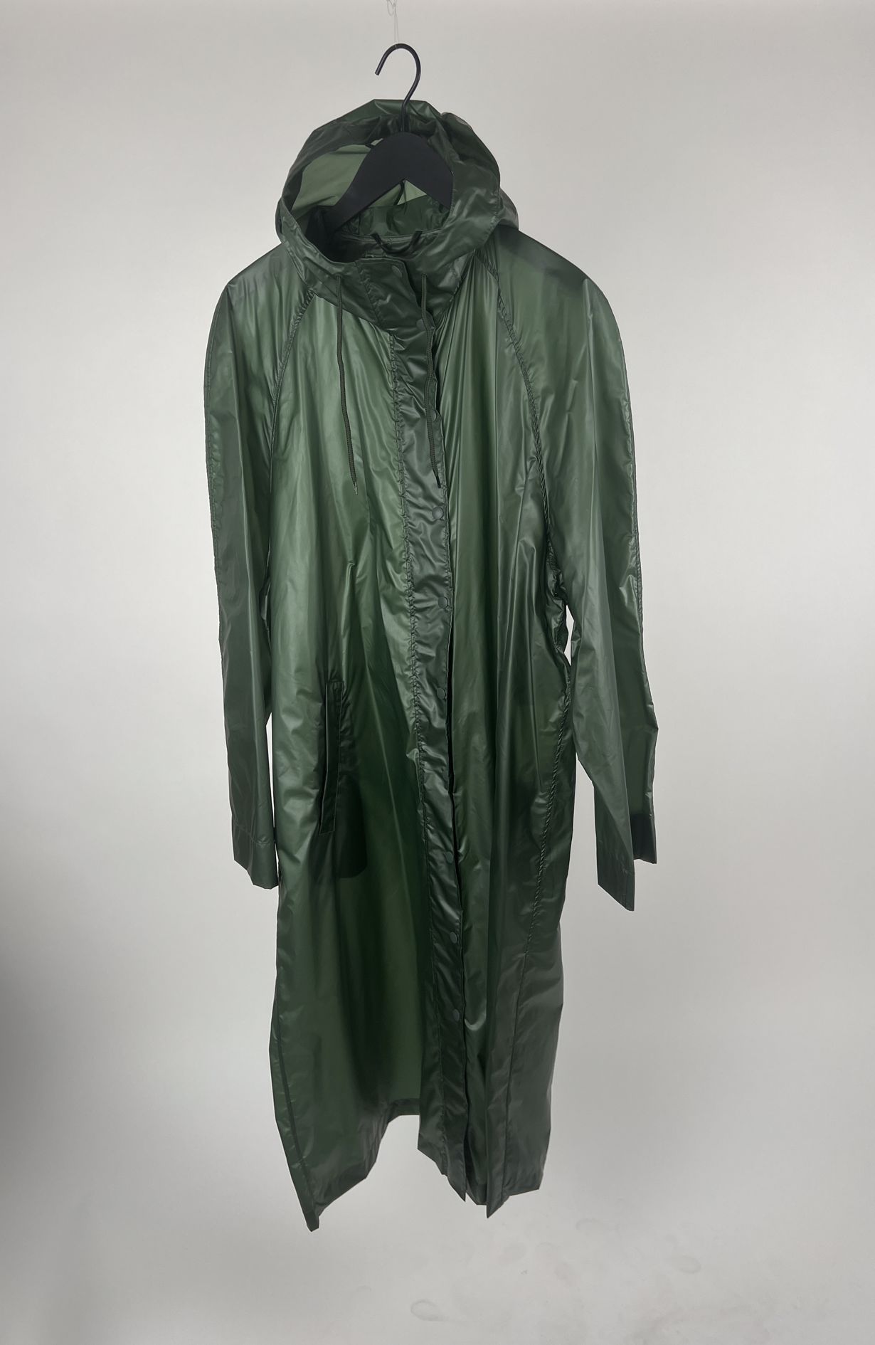 Wardrobe NYC Raincoat Green Size M